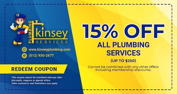 15% OFF ALL PLUMBING SERVICES UP TO $250
