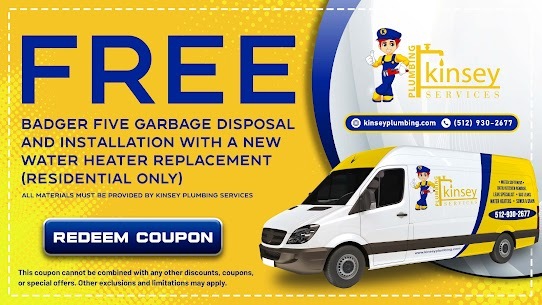 FREE BADGER FIVE GARBAGE DISPOSAL AND INSTALLATION
